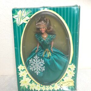 1997 HSN Mattel Spec Edition Vanna White Doll Happy Holidays Vanna 17832 HSN96